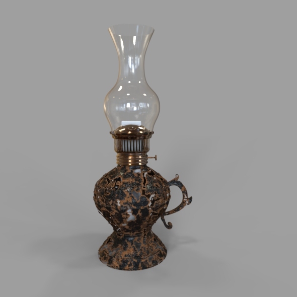 Gas Oil Lamp by zahmetr 3DOcean